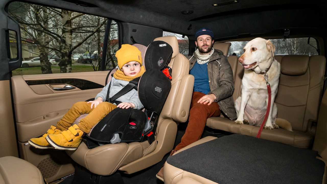 Cadillac Escalade - Russian test