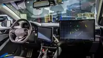 Hyundai Ioniq mit autonomem Fahrsystem
