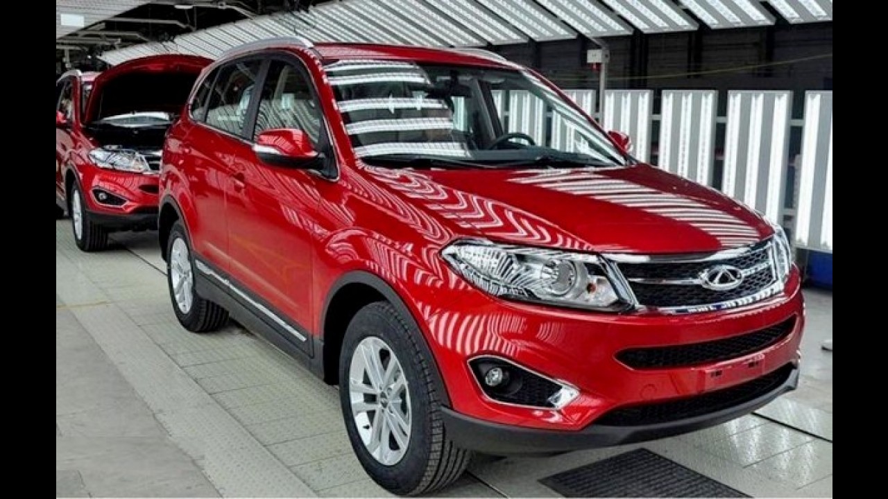 Chery cresce 8,3% e supera 550 mil unidades vendidas em 2015