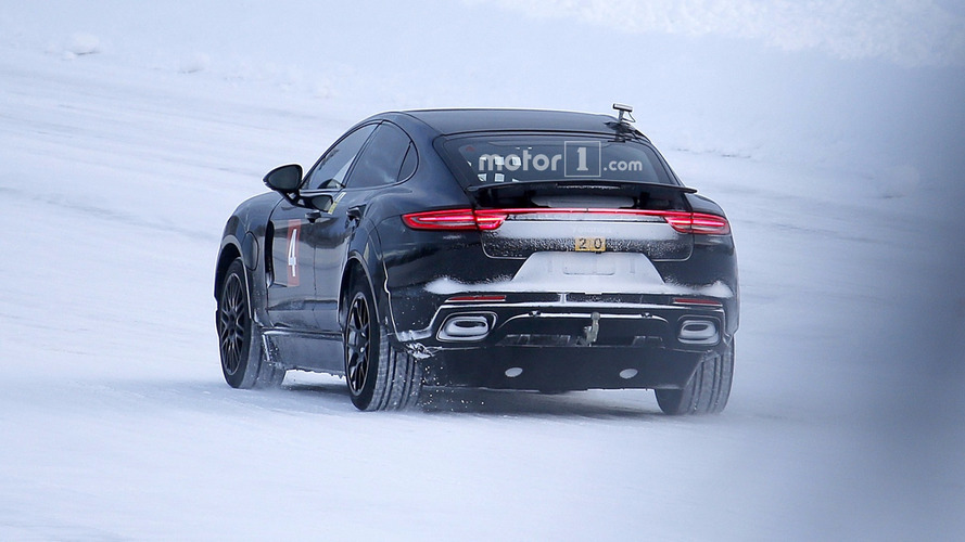 Possible 2019 Porsche Mission E spy photo