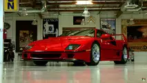 Ferrari F40 on Jay Leno's Garage