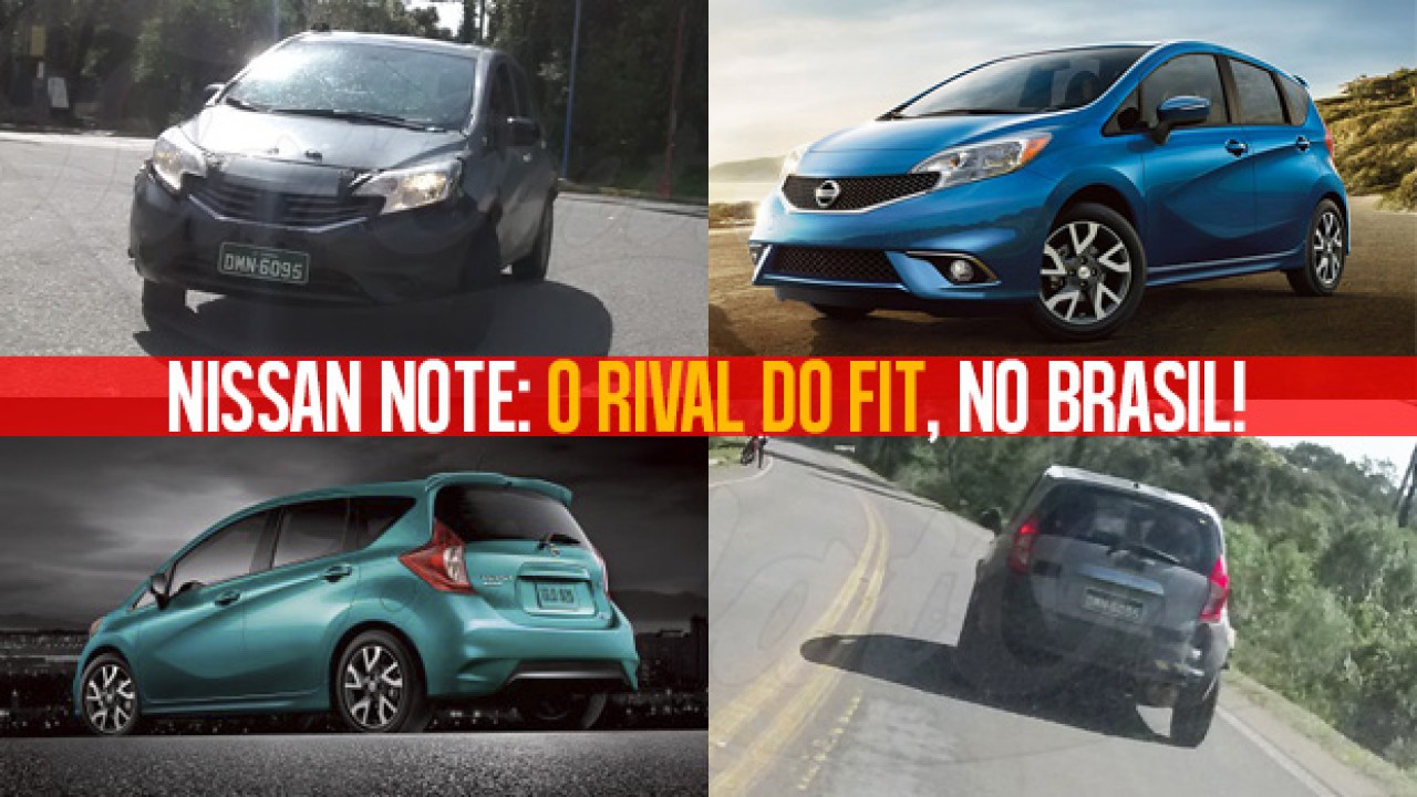 Nissan Note flagrado no Brasil é na verdade uma "mula" do jipinho Kicks