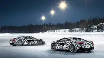McLaren 570S buzda sürüş etkinliği