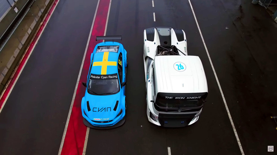 Volvo The Iron Knight races S60 Polestar TC1 video