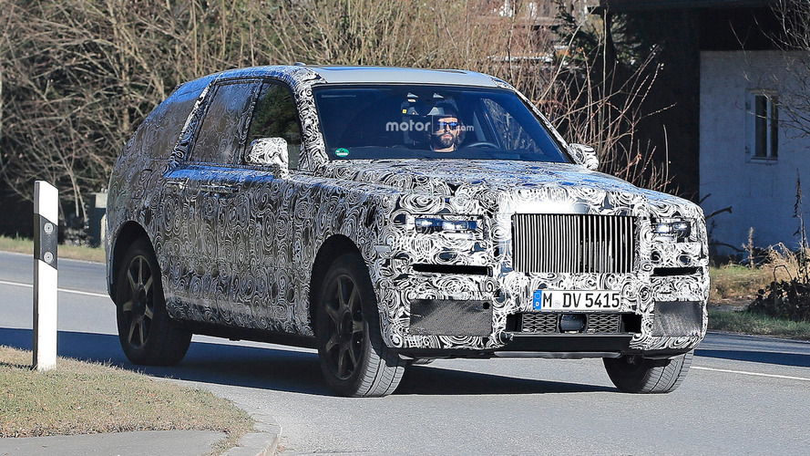 Rolls-Royce Cullinan SUV Spy Photos