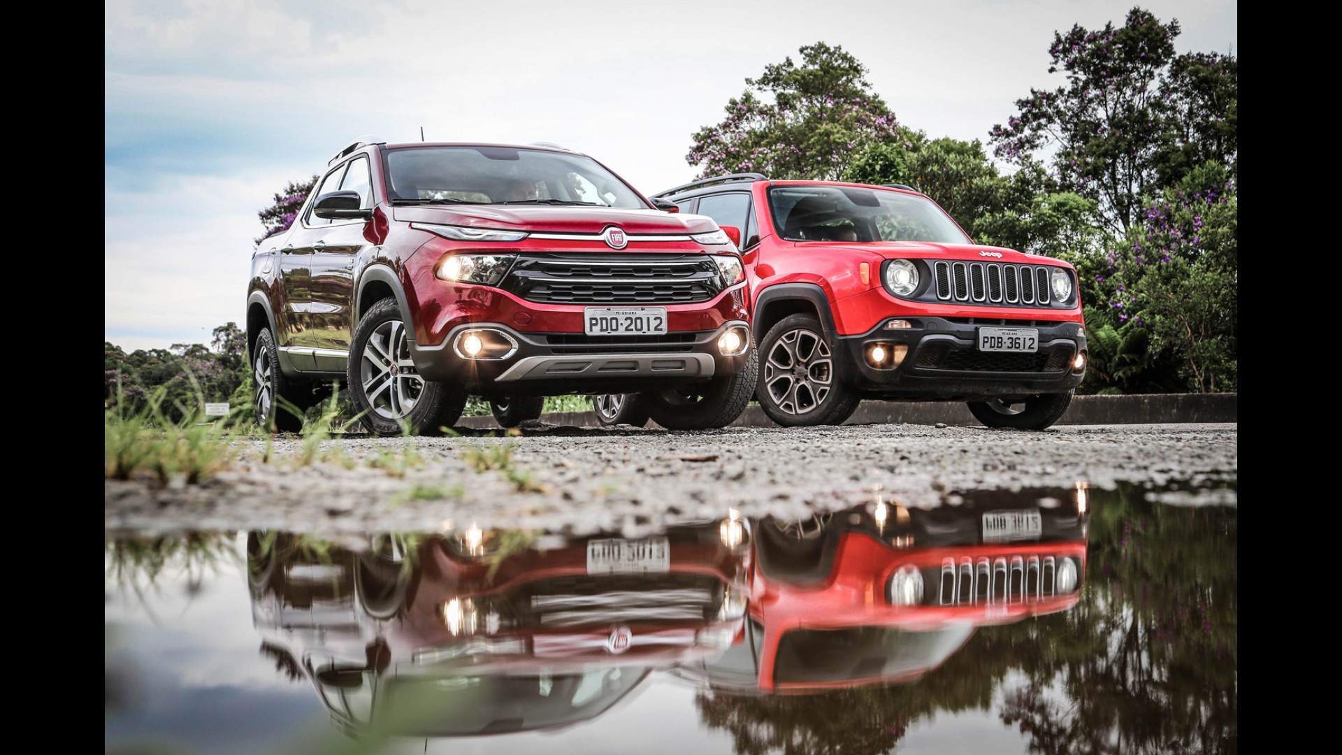 A Duvida Do Ano Fiat Toro Encara Jeep Renegade Veja Teste Completo