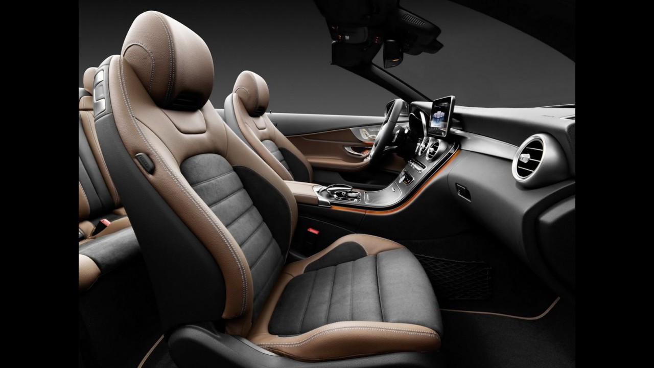 Mercedes Classe C Cabriolet 2017 estreia como um "mini Classe S" conversível - fotos