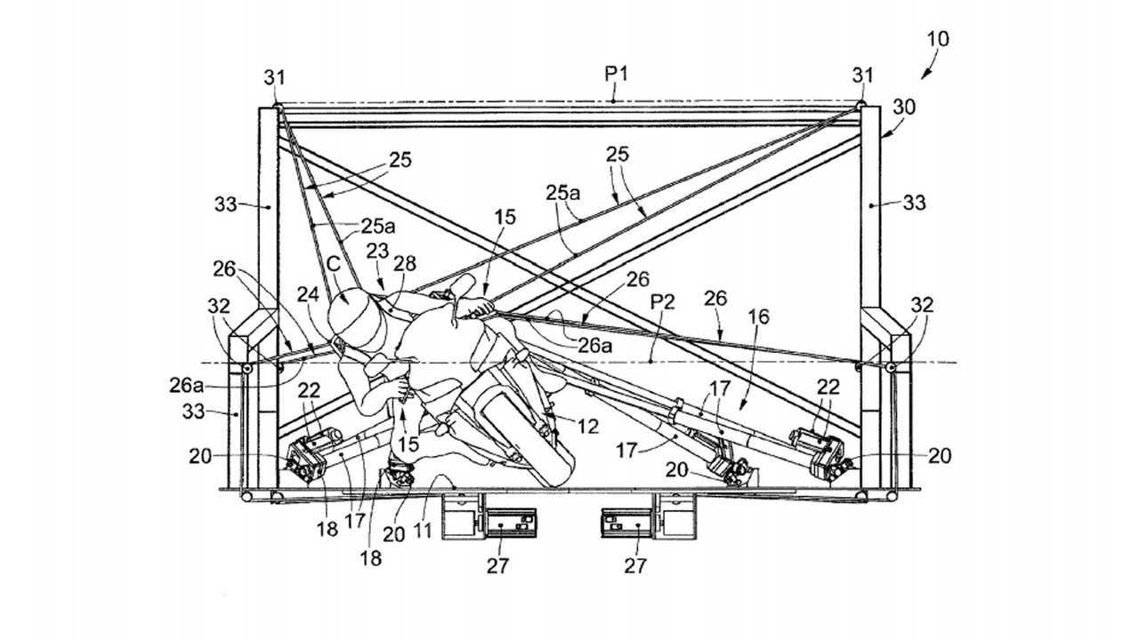 Vi-Grade Motorcycle Simulator Patent, Front