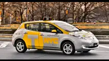 Nissan Leaf, taxi per New York