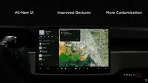 Tesla Model S Plaid infotainment