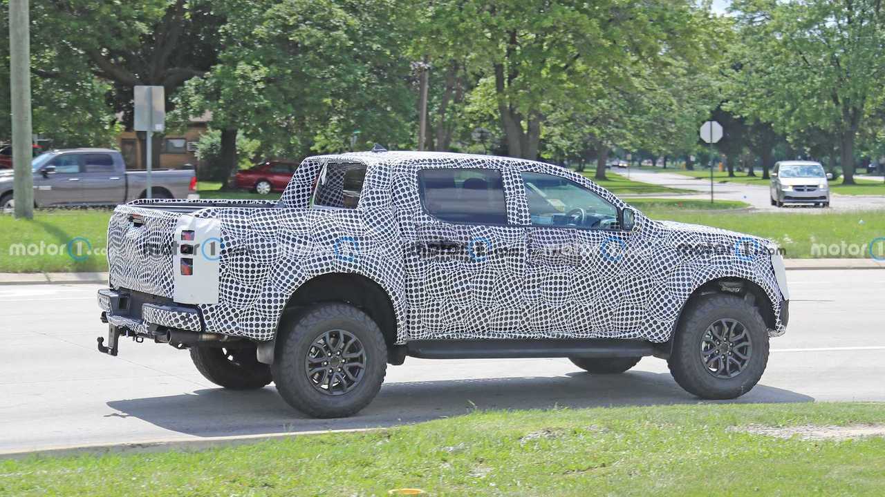 Ford Ranger Roptor Spy Ford Raptor Ausgetrickst