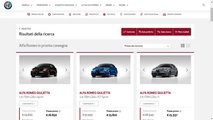Alfa Romeo Giulietta, quelle in pronta consegna