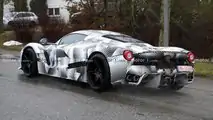 Ferrari hypercar test mule spy photo