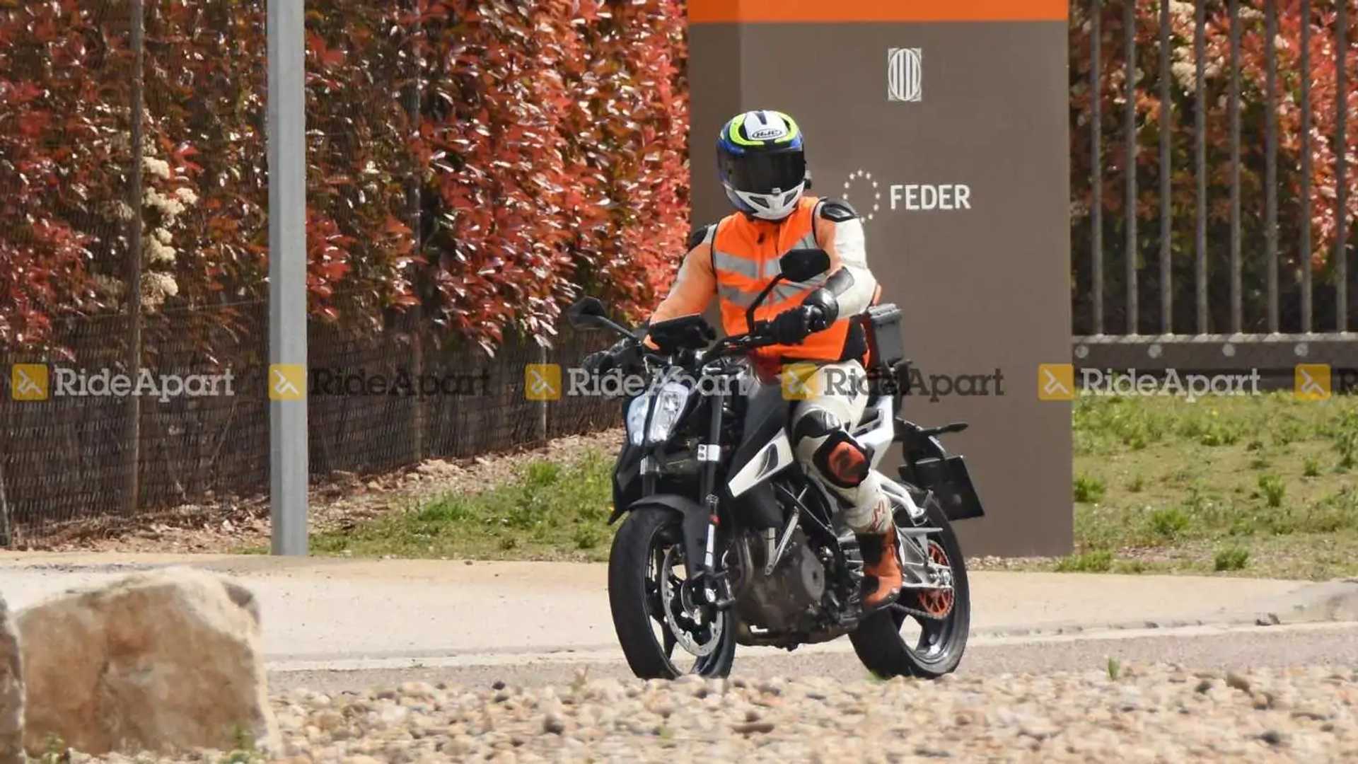 KTM 390 Duke Spy Shots - Left