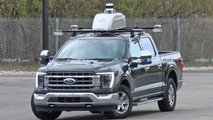 Ford F-150 AV Test Mule Spy Photo Front View