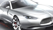 Maserati Ghibli design rendering leaked?