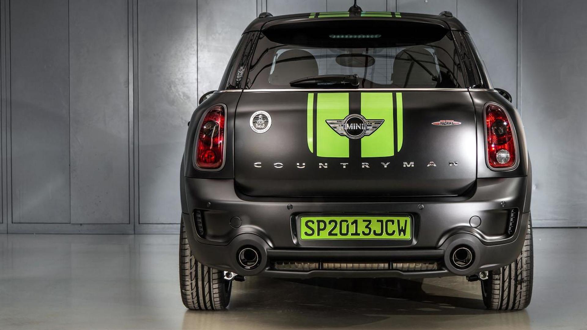 2013 Mini John Cooper Works Countryman All4 Dakar Special Edition