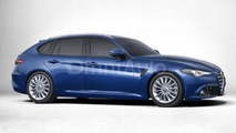 Alfa Romeo Giulia Sportwagon render