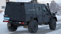 Mercedes G Class Light Armored Patrol Vehicle spy photo