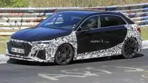 Nuova Audi RS3, le foto spia con meno camuffature