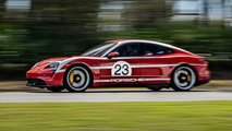 Porsche Taycan In Corse Livree Da Amelia Island Concours
