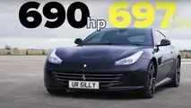 Course BMW M8, Ferrari GTC4Lusso, Nissan GT-R