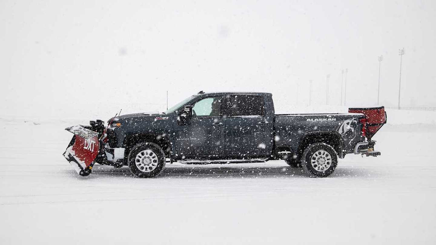 2020 Chevrolet Silverado HD Snow Plow First Drive Celebrating Winter’s