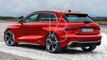 2021 Audi RS3 Sportback render
