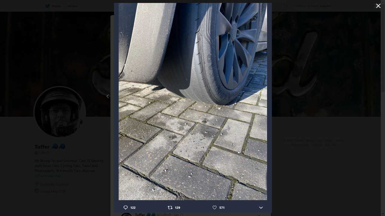 Make No Mistake: This Tesla Model X Is Not On Slick Tires