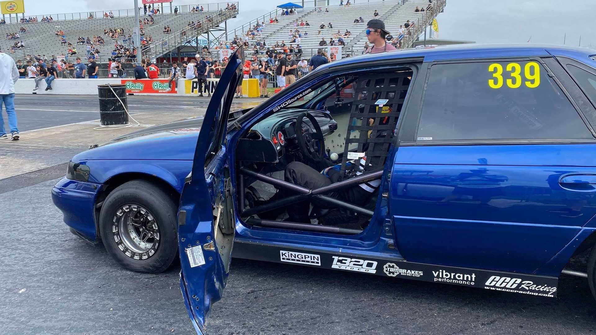 The Blue Turd Ford Taurus EightSecond Pass Photos