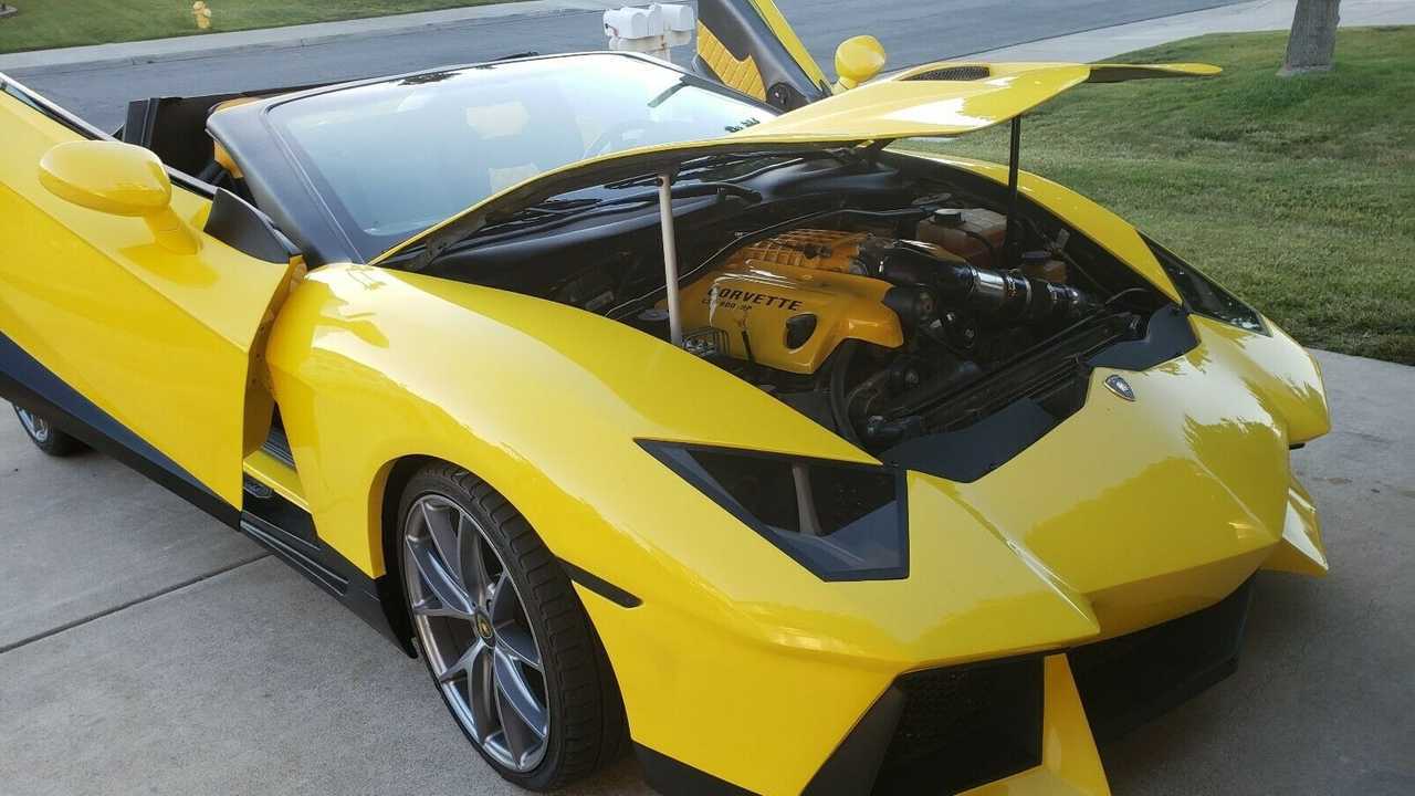 Esta réplica cutre del Aventador no encontró comprador