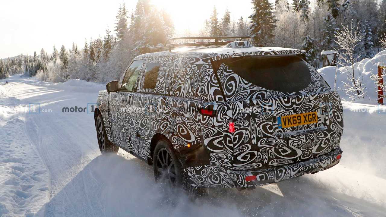 2021 Range Rover Sport spy photo