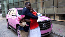 Pink 2015 Cadillac Escalade