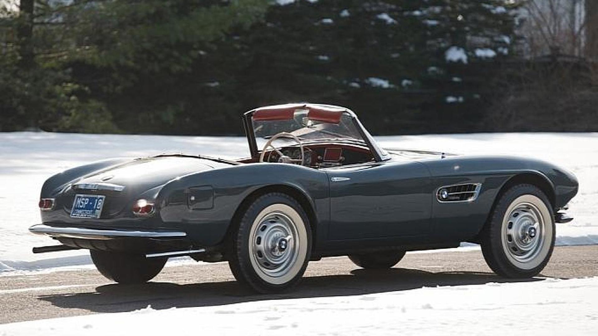 Mint 1958 Bmw 507 Series Ii Roadster Sold For 2 4 Million At Amelia