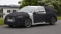 2015 Hyundai Veloster Turbo facelift spy photo
