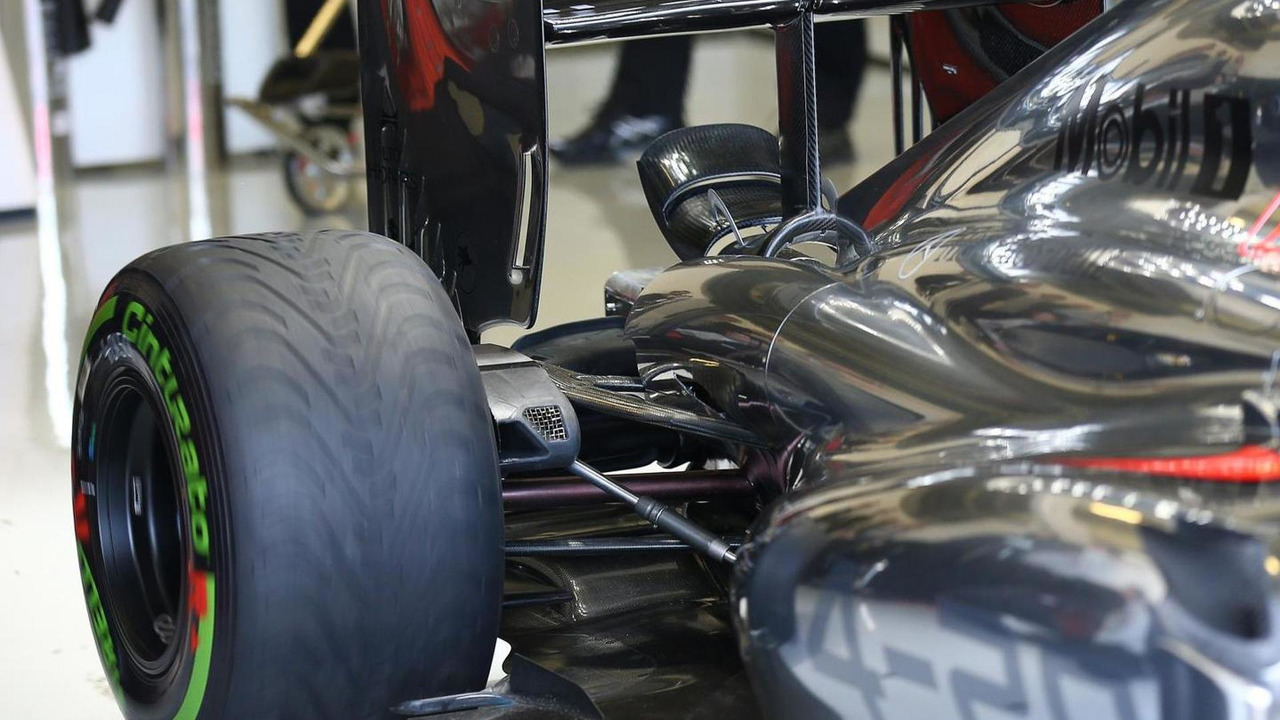 Mclaren Mp4 29 Rear Suspension Blockers Detail 29 01 2014 Formula One Testing Jerez Spain 756500