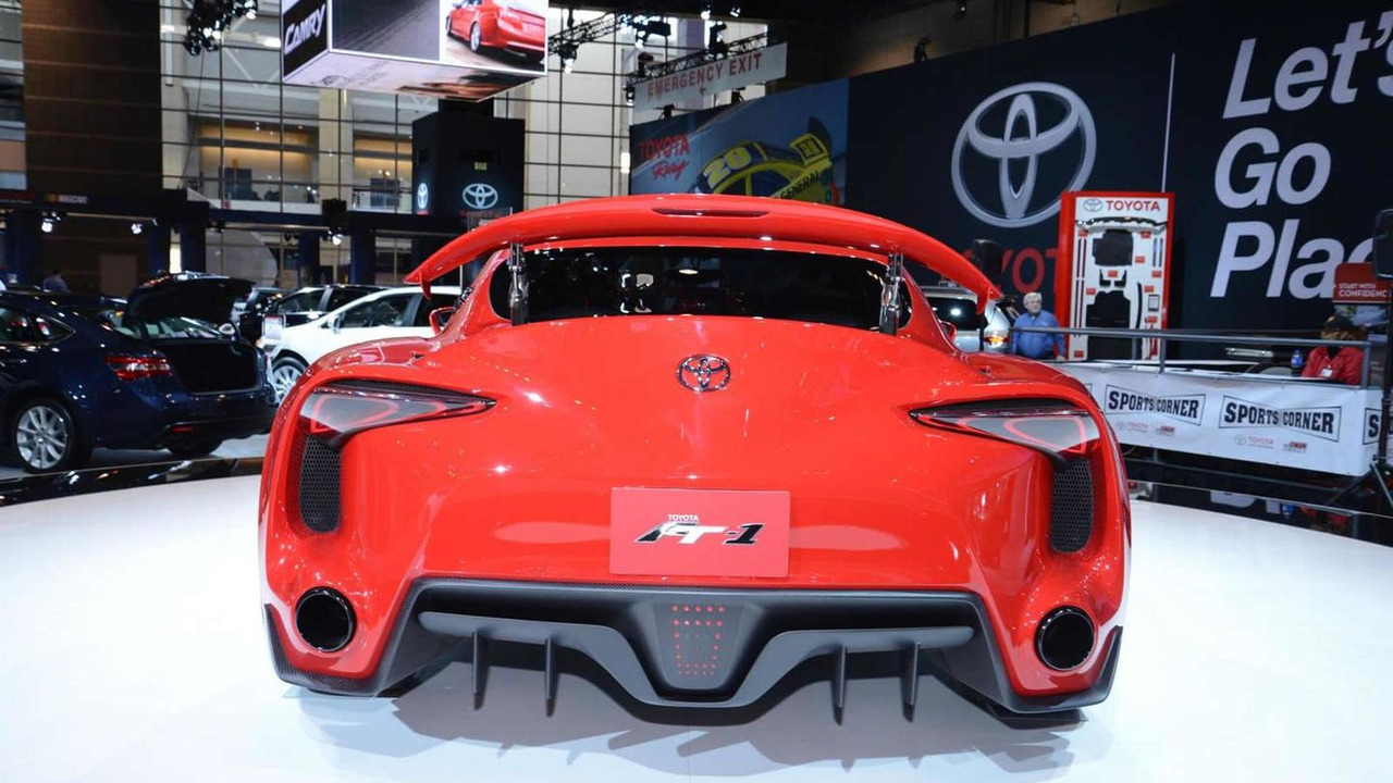 Toyota FT-1 concept live in Chicago