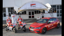 Seat Leon Cupra 300 CV e Ducati in moto GP