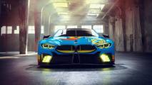 BMW M8 GTE Art Car Render