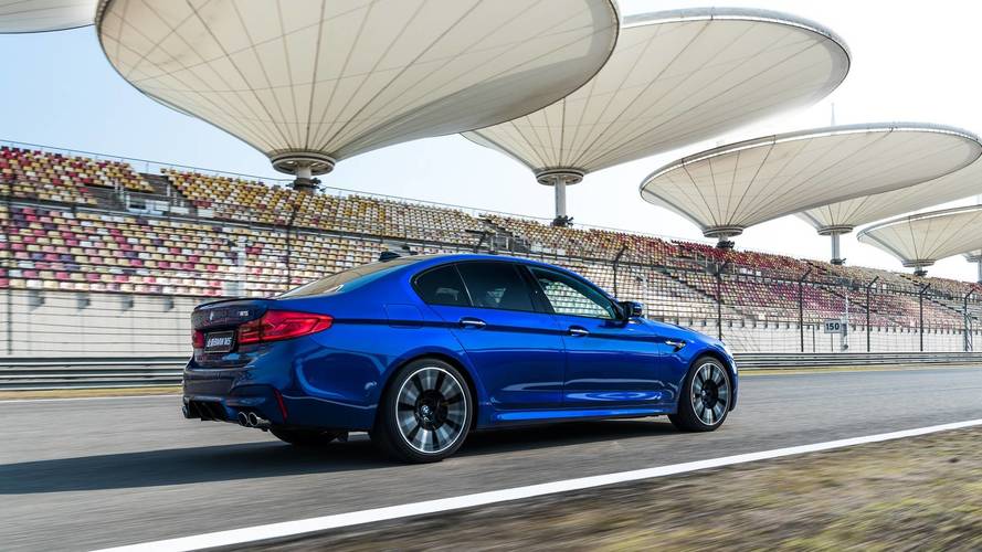 2018 BMW M5 on Shanghai International Circuit