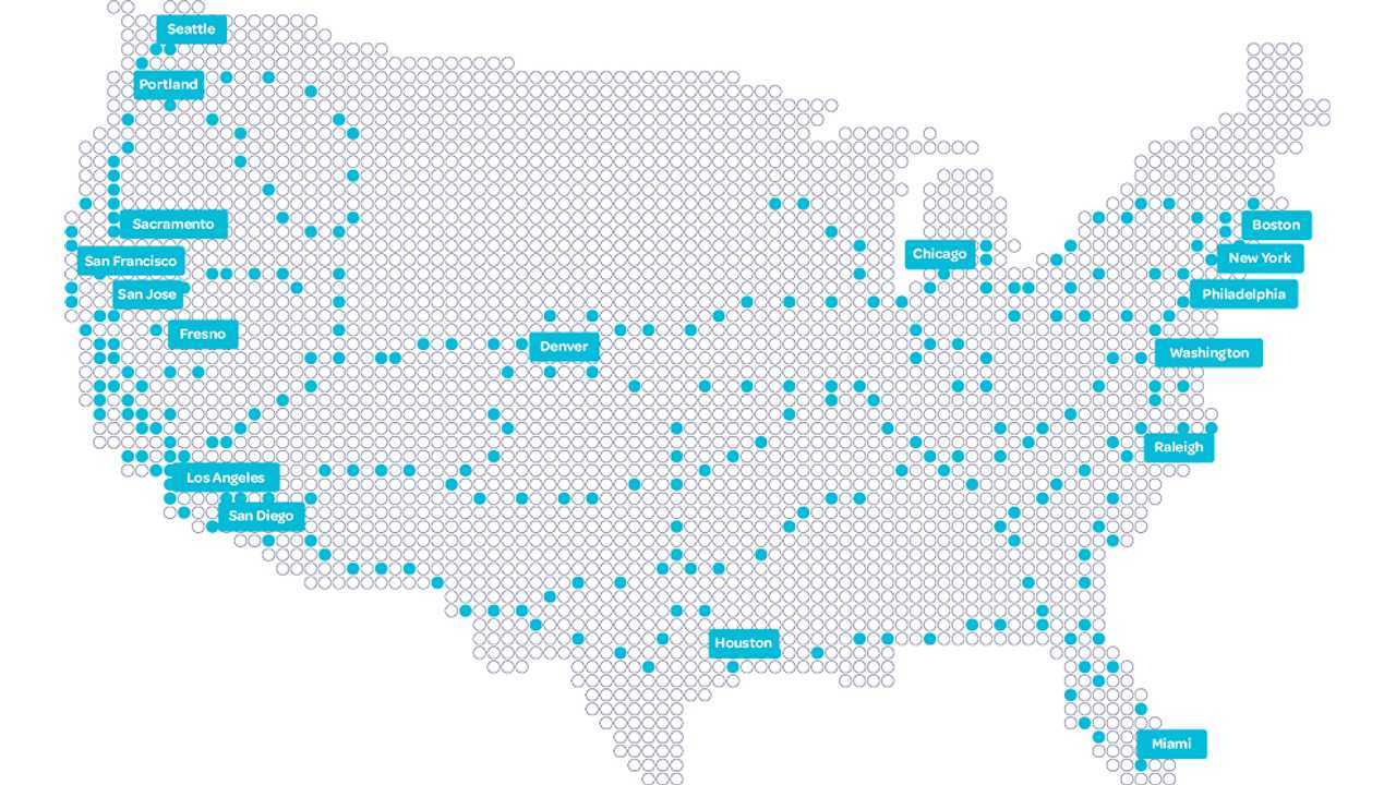 electrify america map