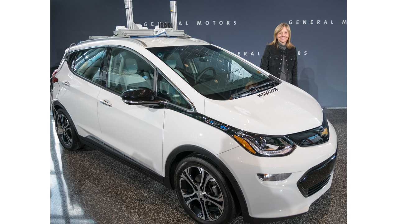 UPDATE: Mary Barra Says GM Has Never Replaced A Volt Or Bolt Battery