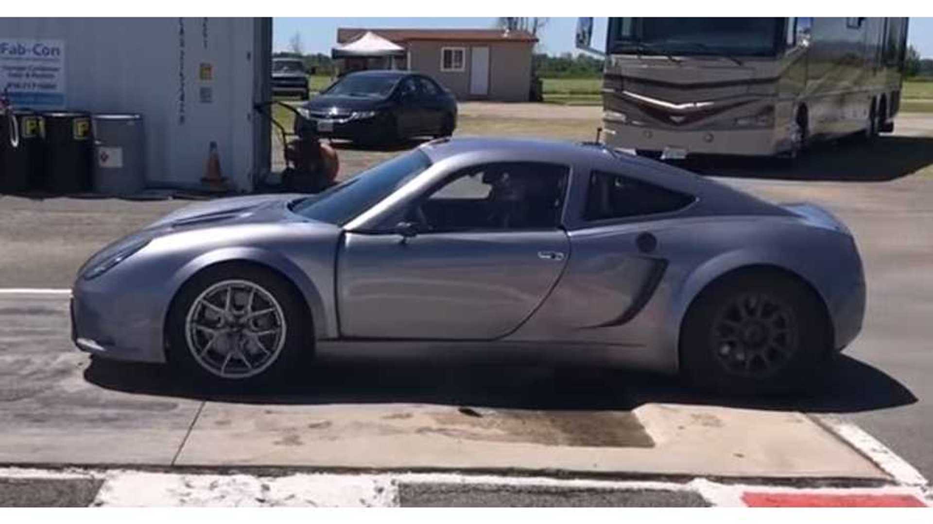 Watch This Tesla Volt 818 Fly Down Quarter Mile In 9 6 Seconds