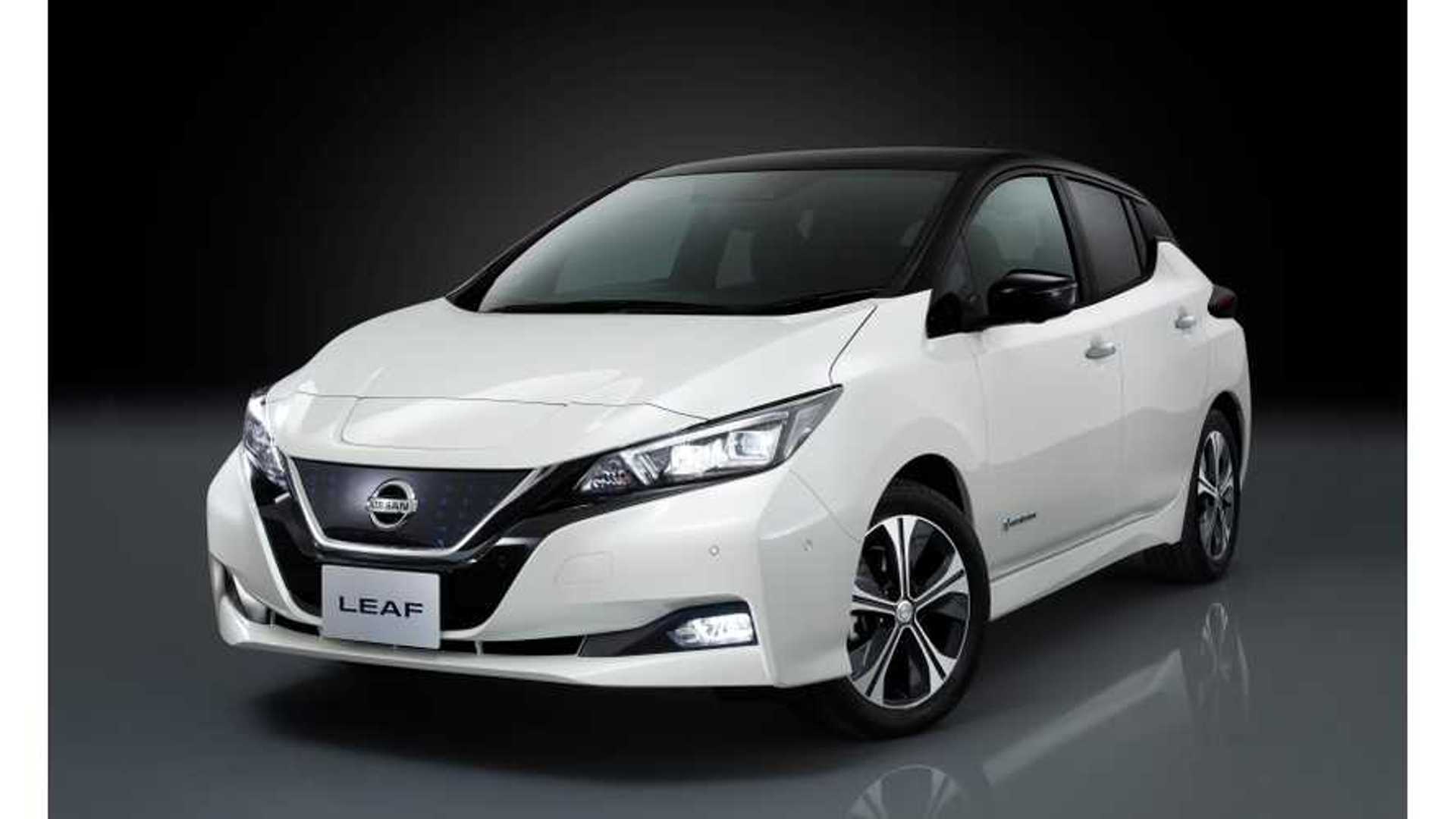 2018 Nissan Leaf Packs More Range Lower Cost Into Sleeker Shape