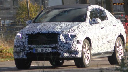 Yeni 2019 Mercedes-Benz GLE Coupe Casus Fotoğrafları