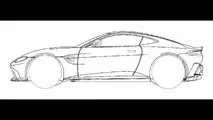 Aston Martin Vantage tasarım eskizi