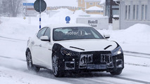 2018 Maserati Ghibli facelift spy photo