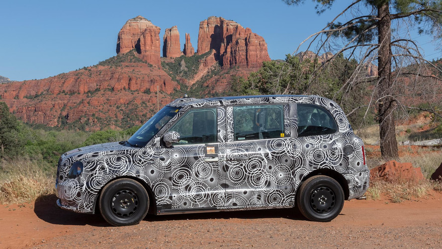 New black cab gets extreme hot weather testing in Arizona