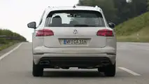2018 VW Touareg yeni casus fotoğraflar