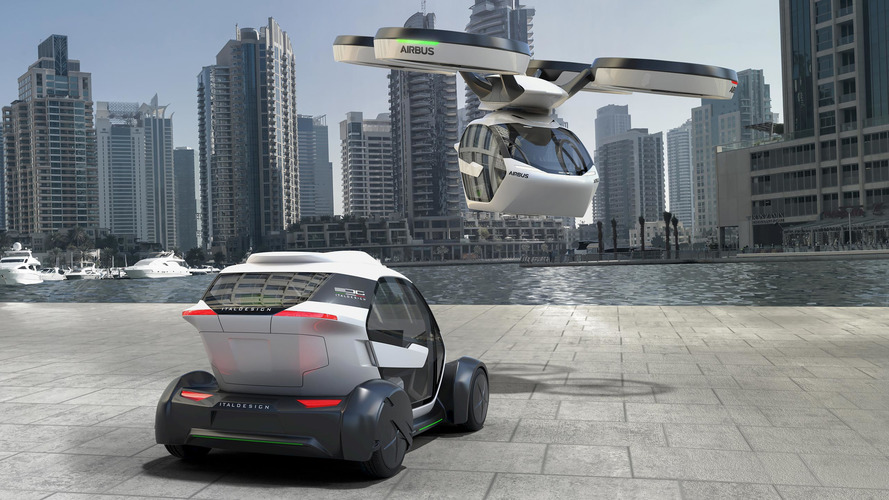Italdesign ve Airbus'ın Pop Up Konsepti